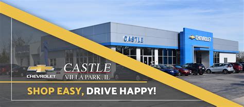 Castle chevy villa park - Castle Chevrolet - 192 Cars for Sale. GM Certified Internet Dealer, GM Certified Used Vehicles 400 E Roosevelt Rd Villa Park, IL 60181 Map & directions https://www.castlechevycars.com. Sales: (630) 517-5677 Service: (630) 592 …